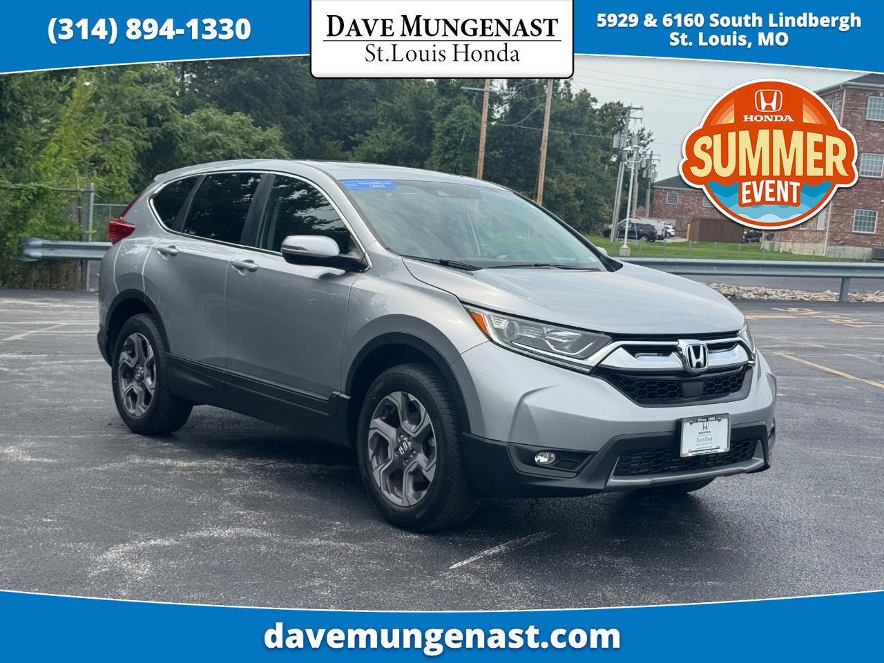 Certified 2019 Honda CR-V EX-L