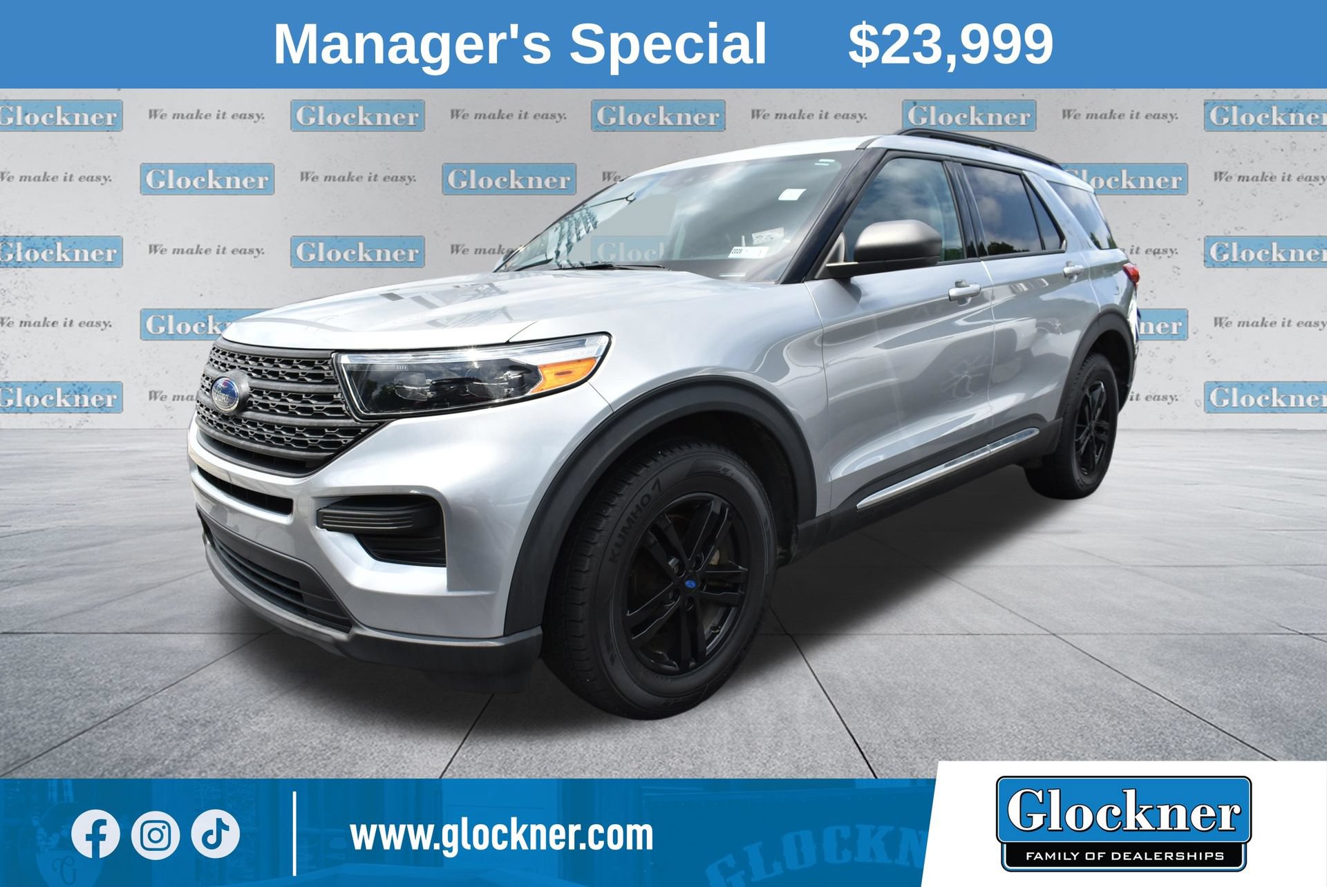Used 2022 Ford Explorer XLT w/ Class IV Trailer Tow Package