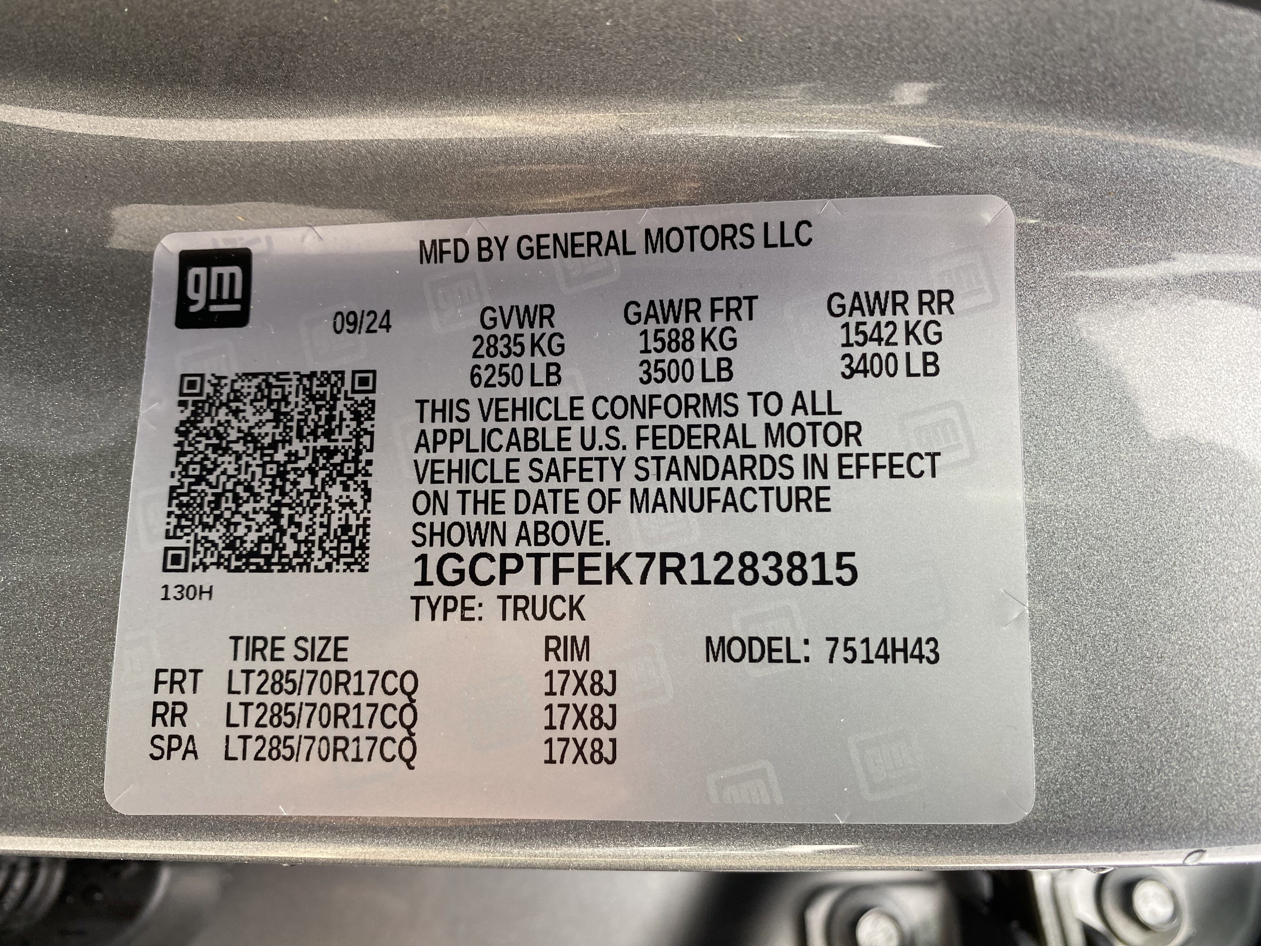 2024 Chevrolet Colorado ZR2