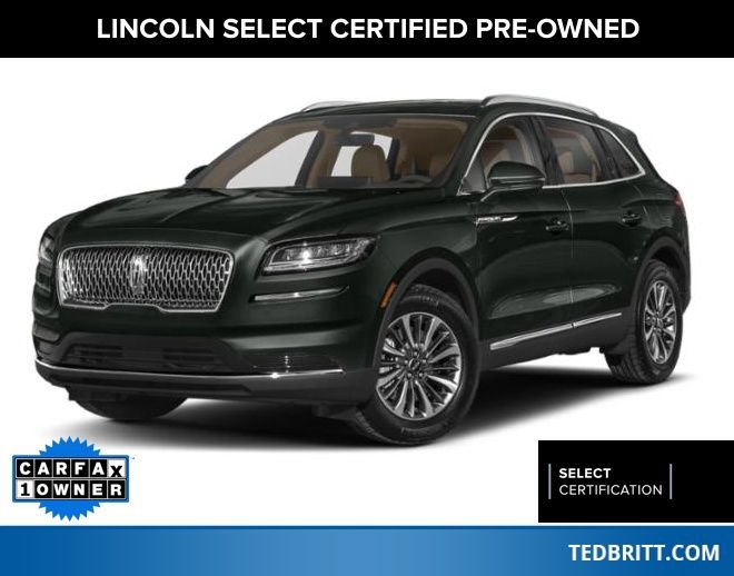 Certified 2021 Lincoln Nautilus Reserve w/ Equipment Group 201A
