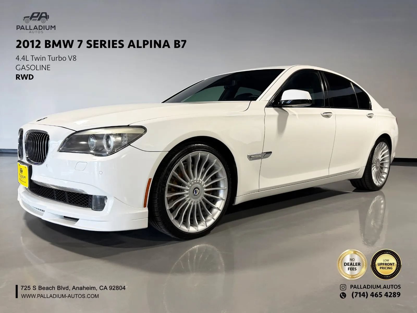 Used 2012 BMW ALPINA B7