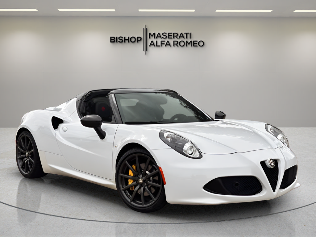 Used 2015 Alfa Romeo 4C Spider w/ Spider Track Package