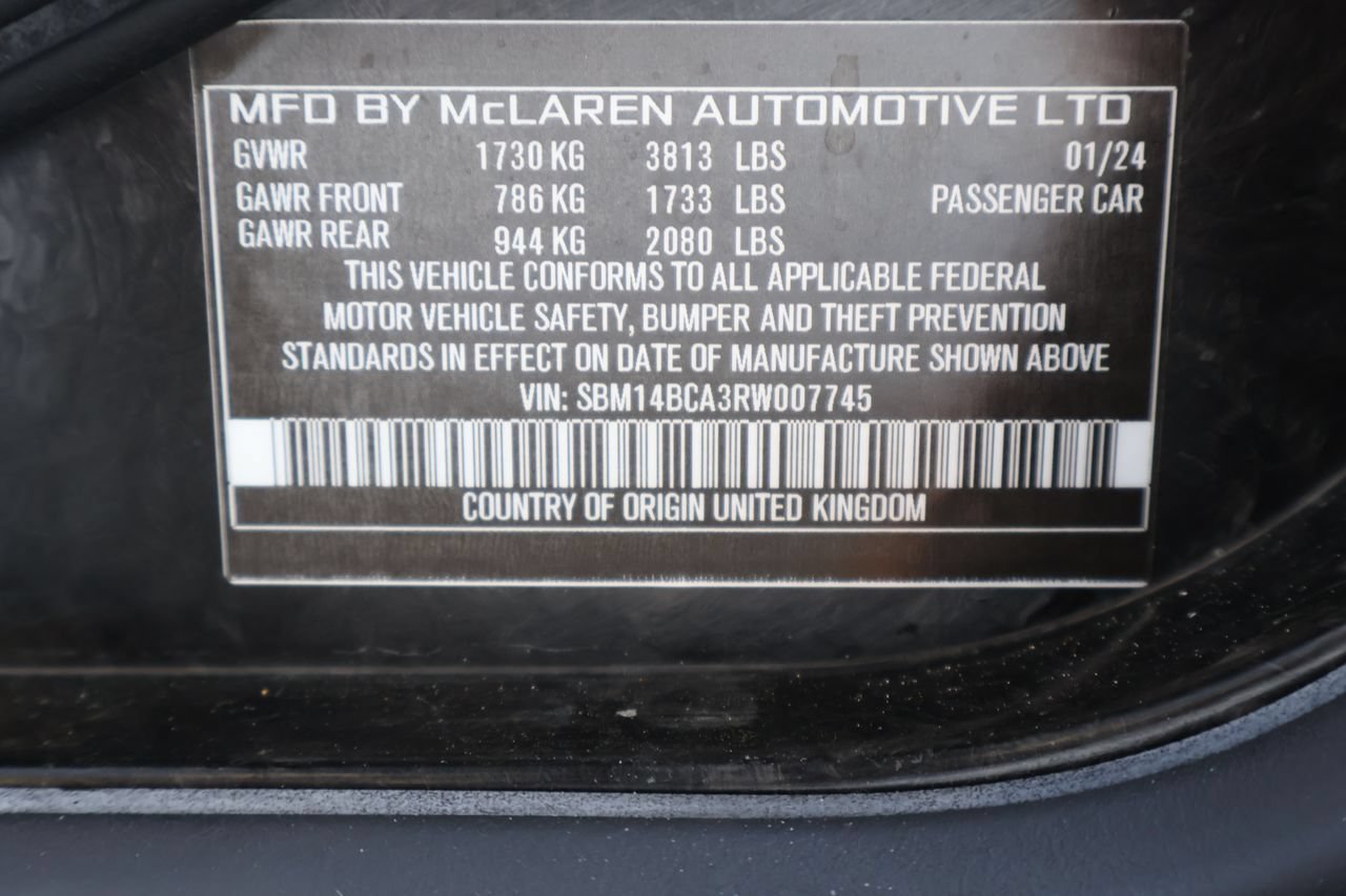 Used 2024 McLaren 750S Spider photo 25