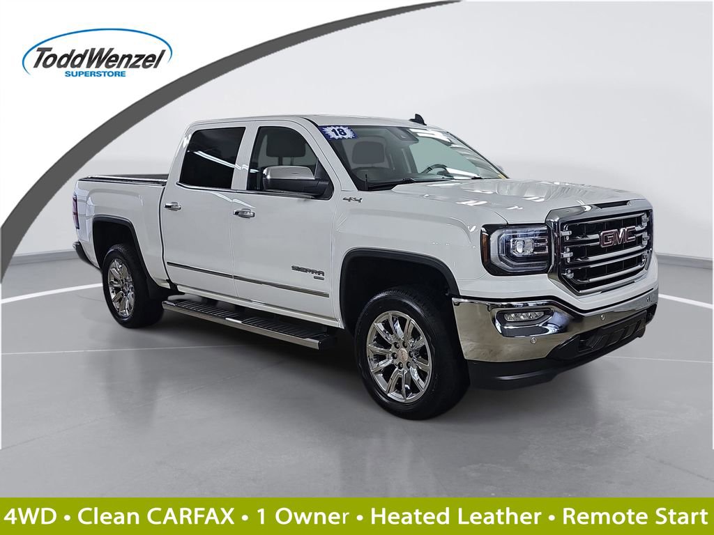 Certified 2018 GMC Sierra 1500 SLT