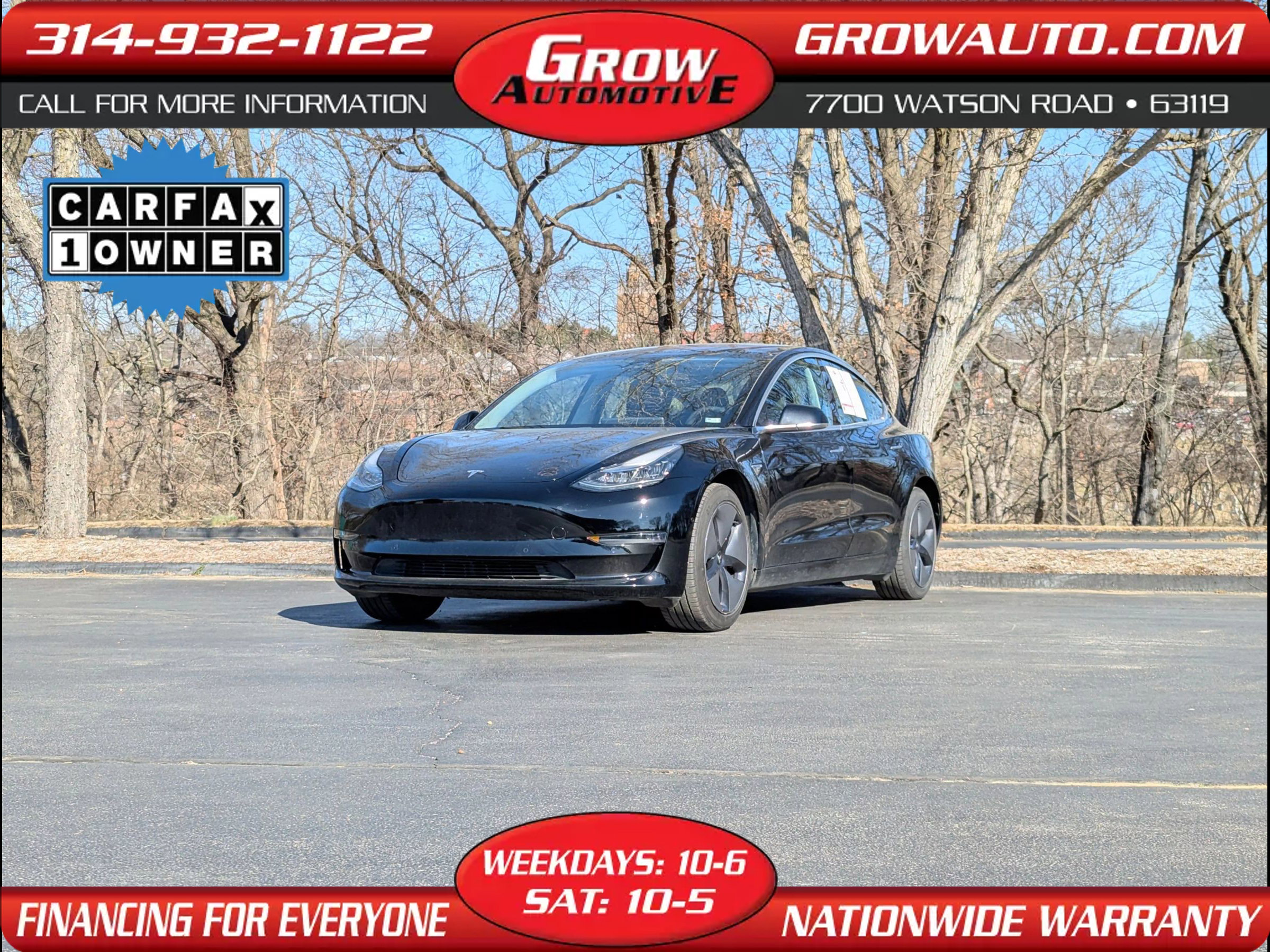 2019 Tesla Model 3 Standard Range Plus