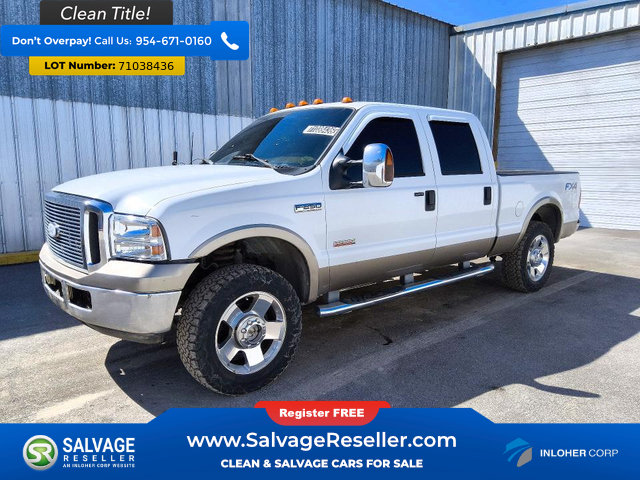 Used 2006 Ford F250 4x4 Crew Cab Super Duty