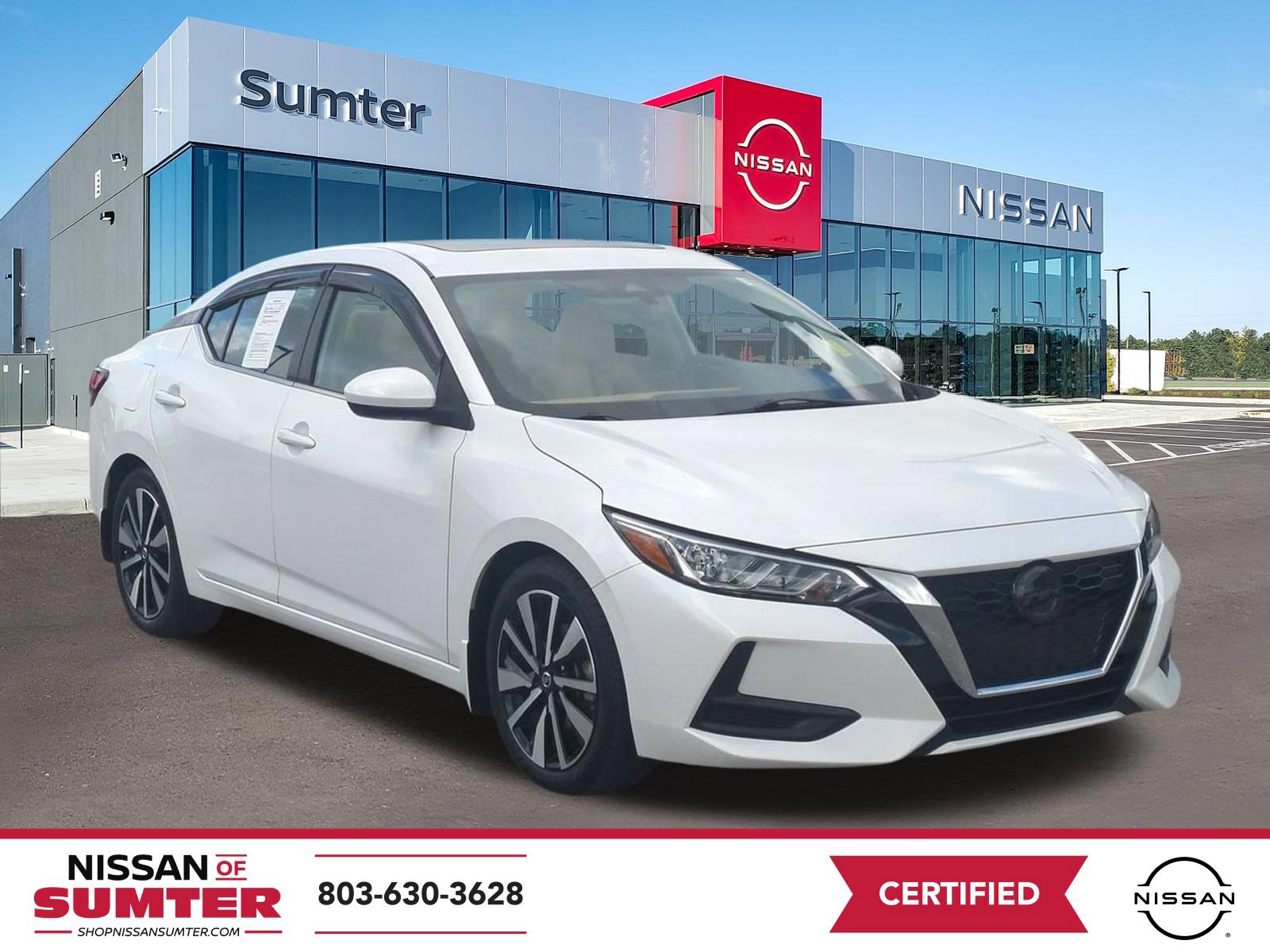 Certified 2021 Nissan Sentra SV w/ SV Premium Package