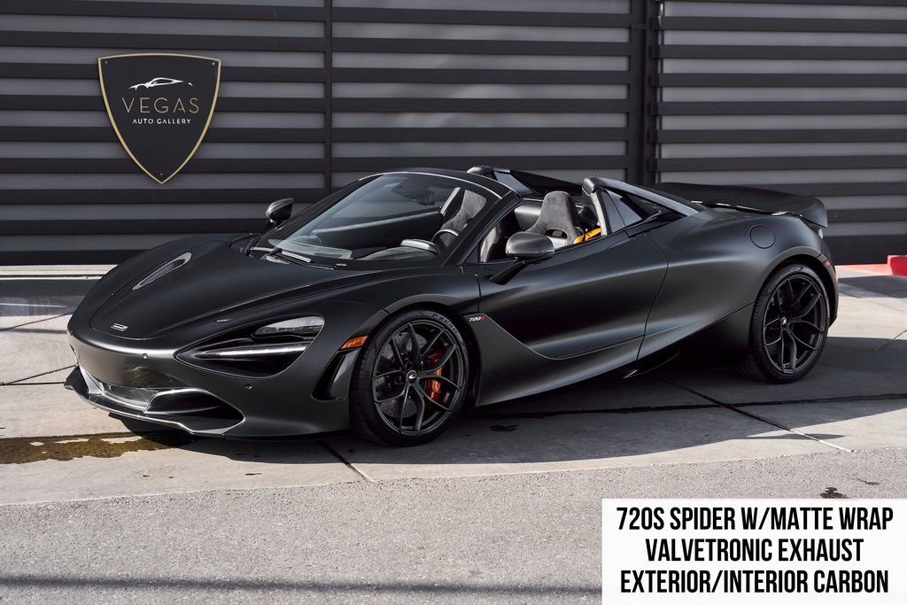 Used 2020 McLaren 720S Spider 1