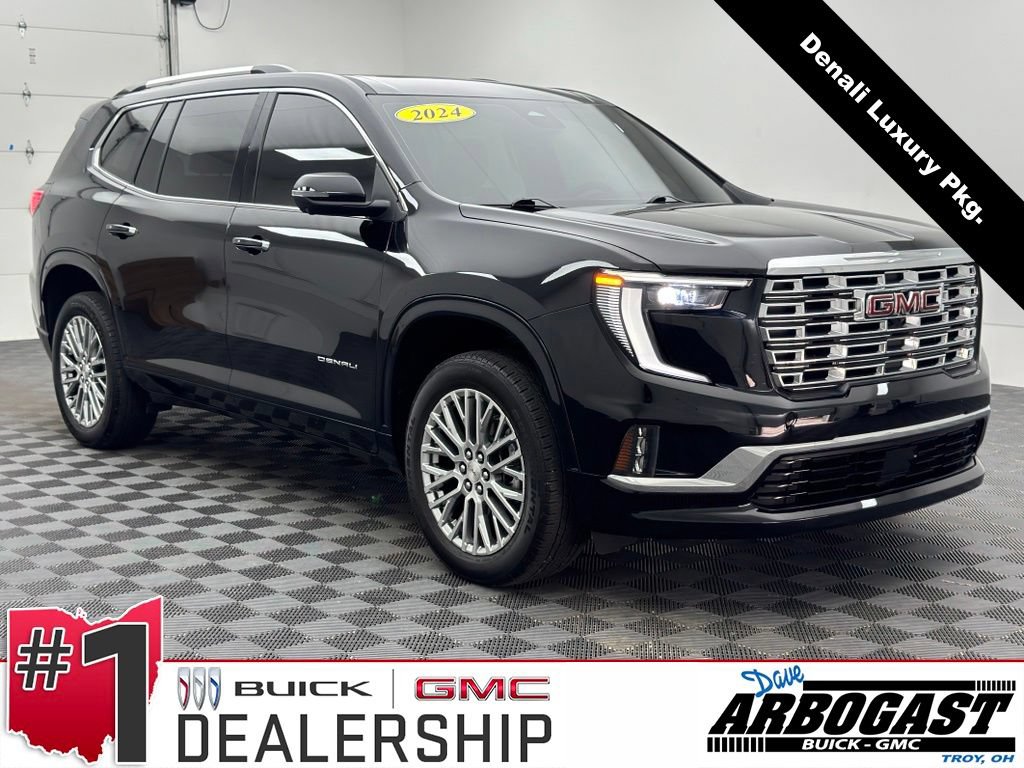 Used 2024 GMC Acadia Denali w/ LPO, Floor Liner Package