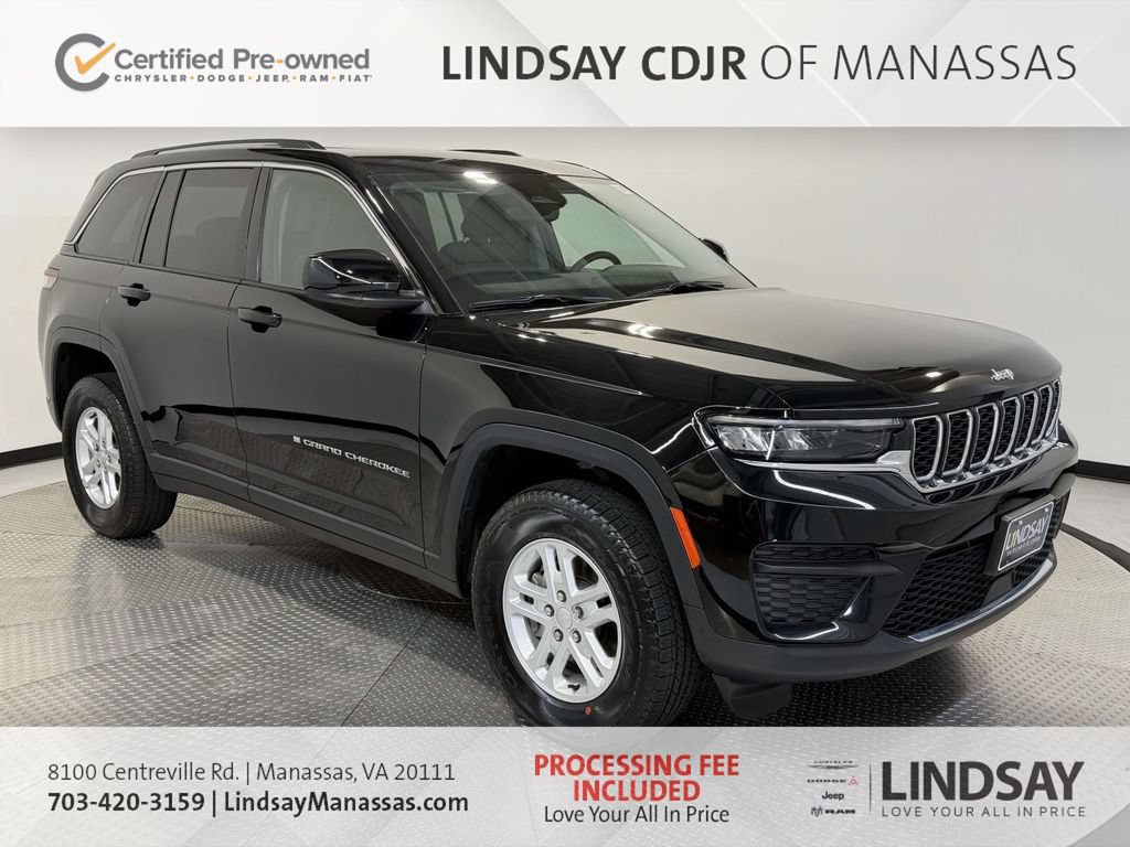 Certified 2023 Jeep Grand Cherokee Laredo