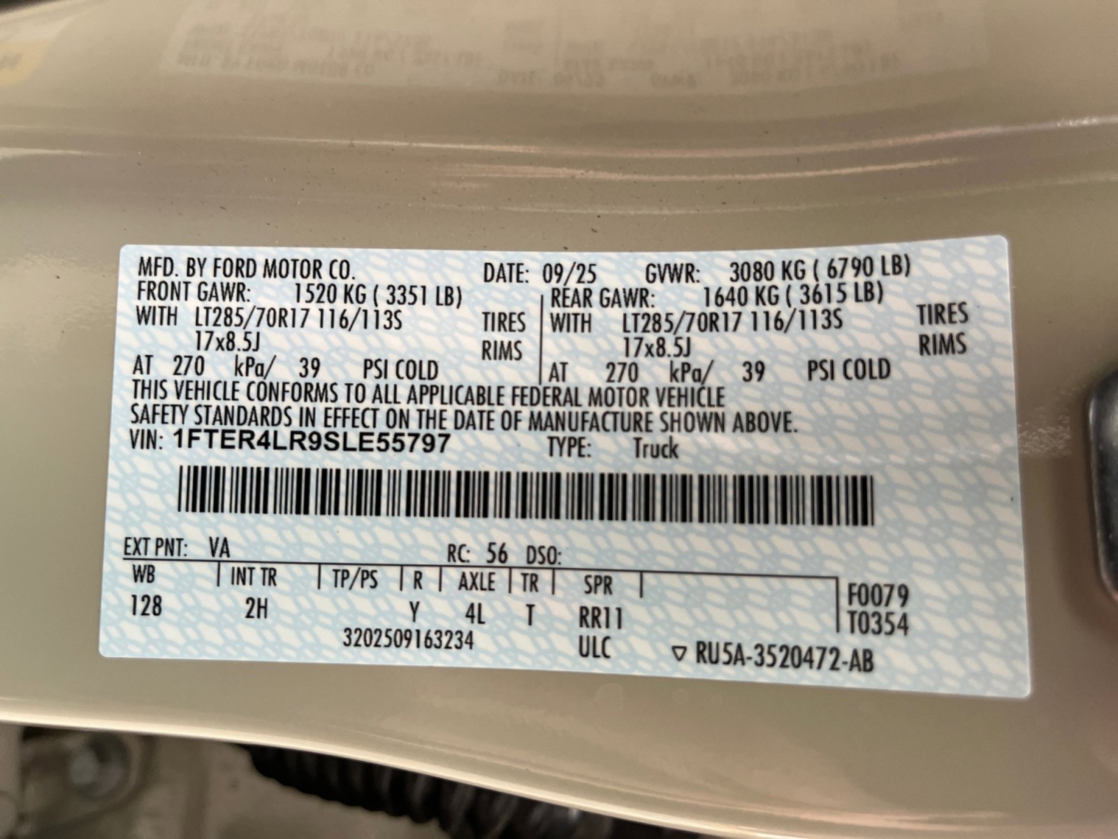 2025 Ford Ranger Raptor