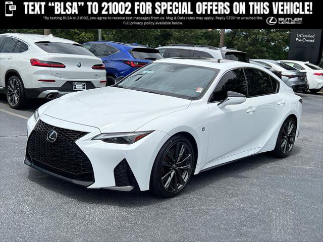 Certified 2023 Lexus IS 350 F Sport w/ Navigation Package