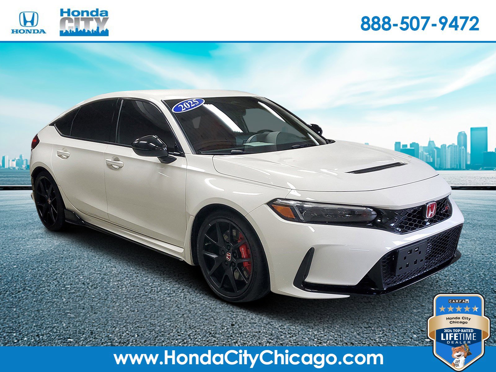 Certified 2025 Honda Civic Type R