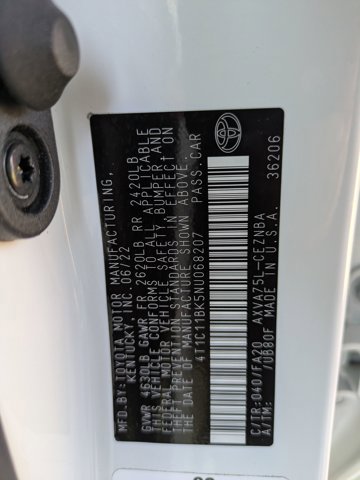 2022 Toyota Camry LE