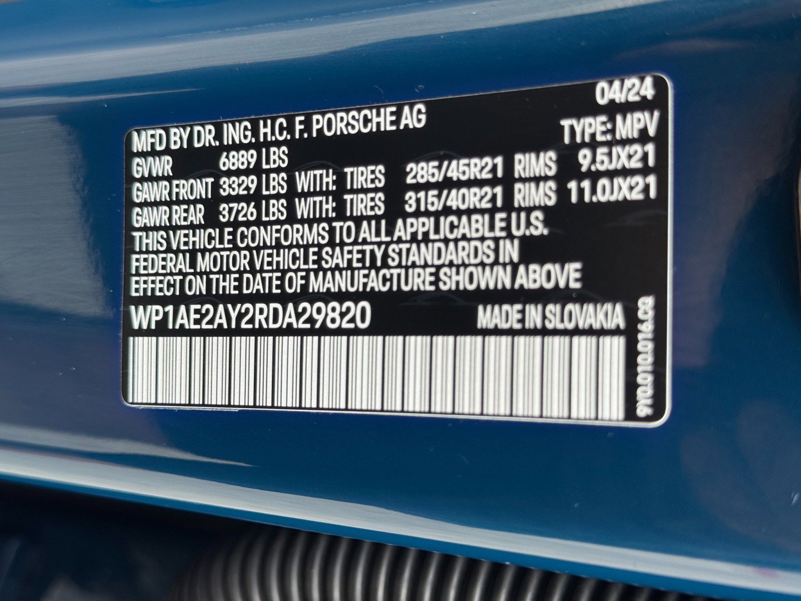 2024 Porsche Cayenne