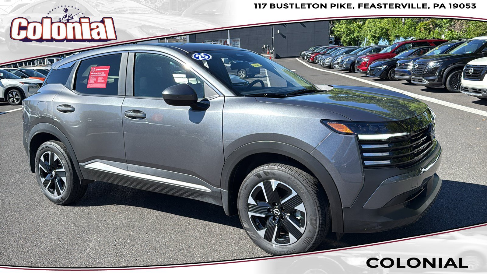 Certified 2025 Nissan Kicks SV