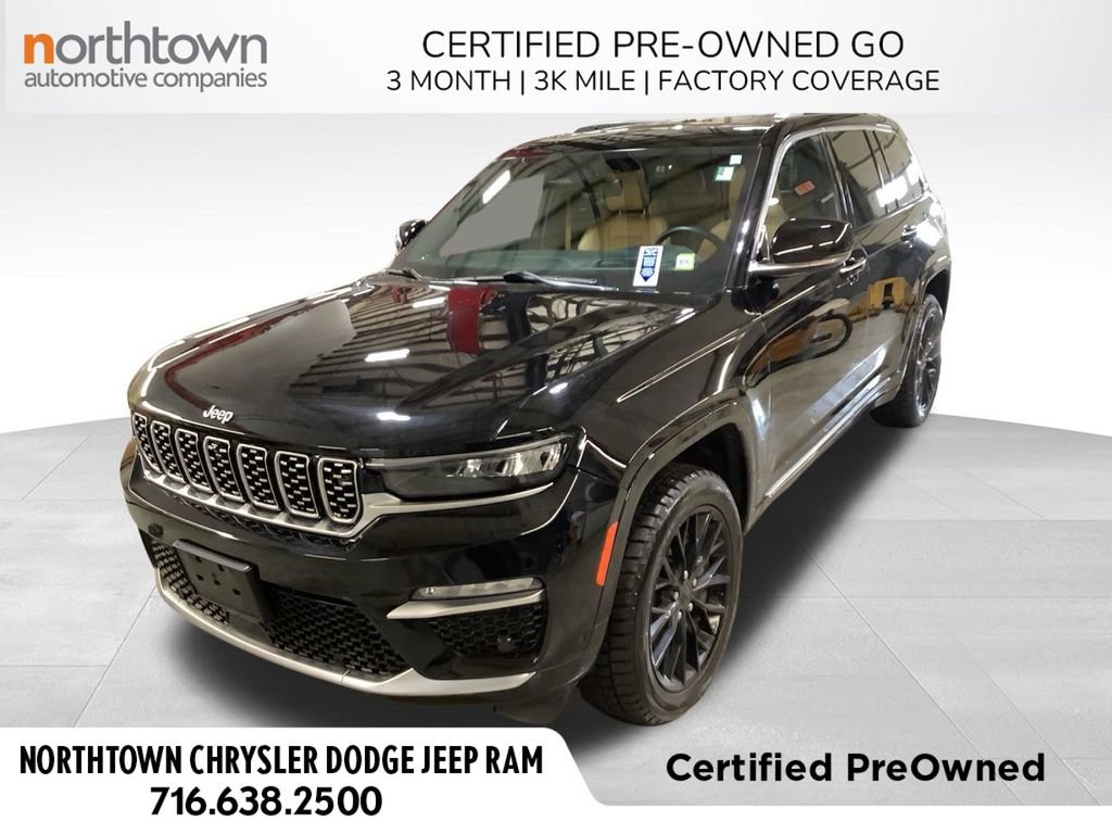 Certified 2022 Jeep Grand Cherokee Summit w/ Adv Protech Group IV