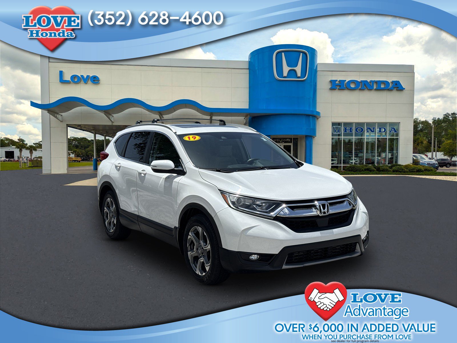 Certified 2019 Honda CR-V EX