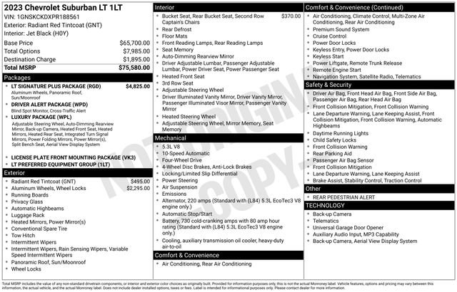 2023 Chevrolet Suburban LT