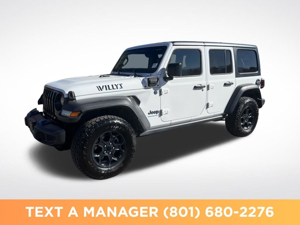Used 2023 Jeep Wrangler Unlimited w/ 8.4" Radio Group