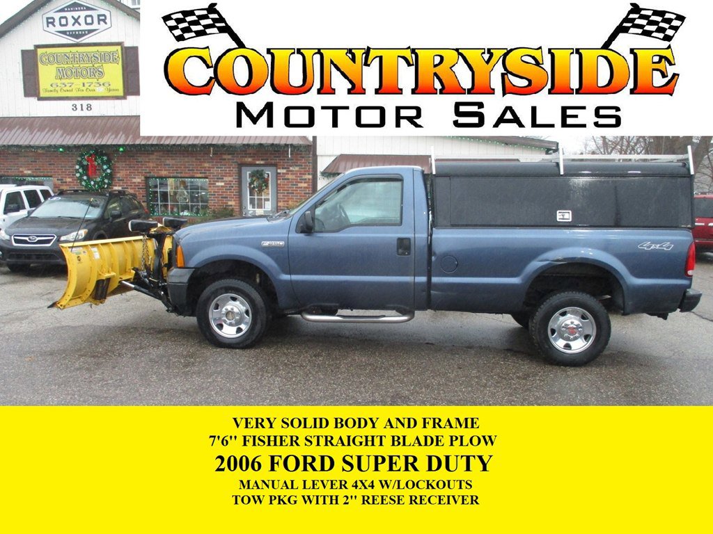 Used 2006 Ford F250 4x4 Regular Cab Super Duty