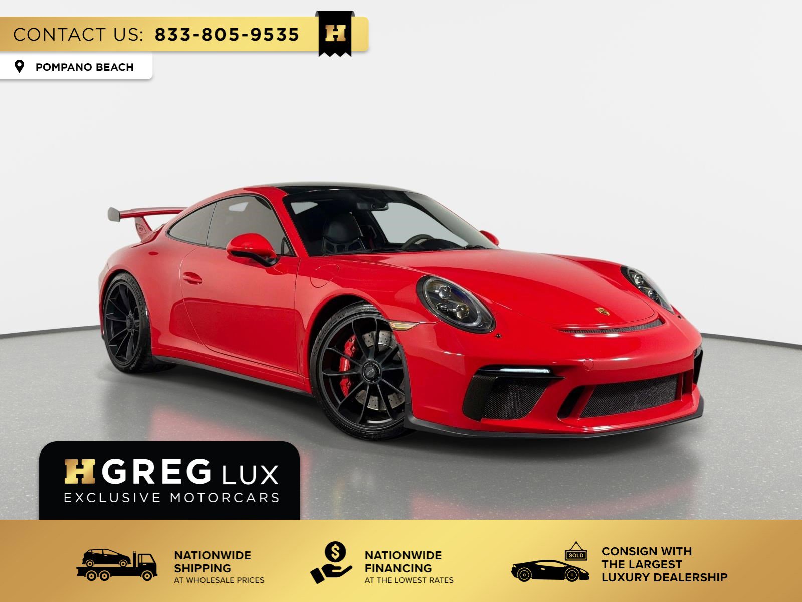 Used 2018 Porsche 911 GT3