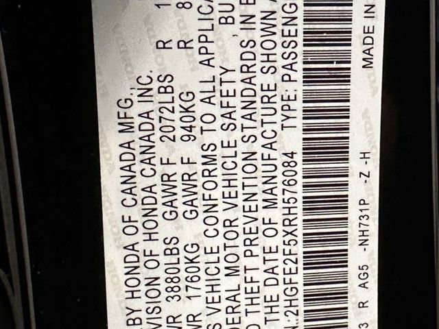 2024 Honda Civic Sport