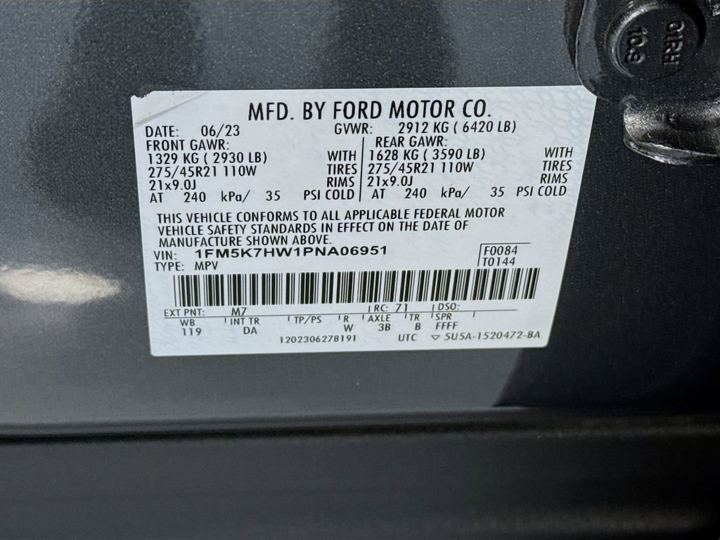 2023 Ford Explorer Platinum