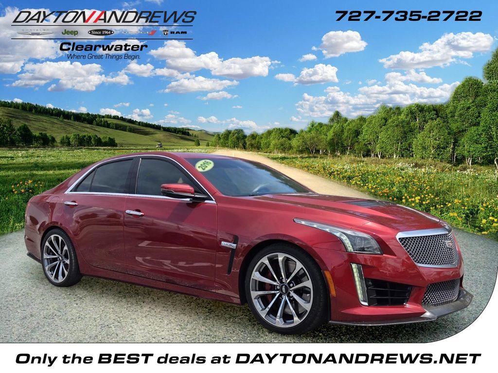 Used 2016 Cadillac CTS V w/ Carbon Fiber Package