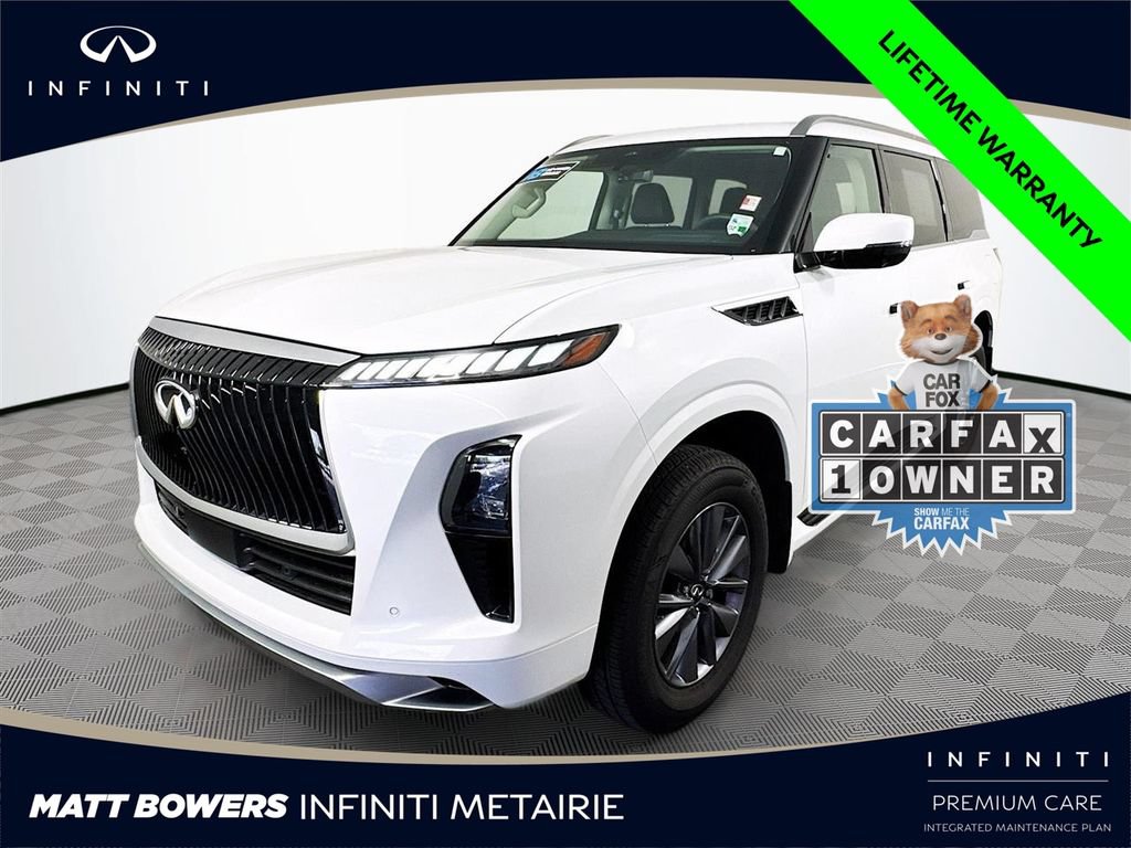 Certified 2026 INFINITI QX80 Pure w/ Cargo Package