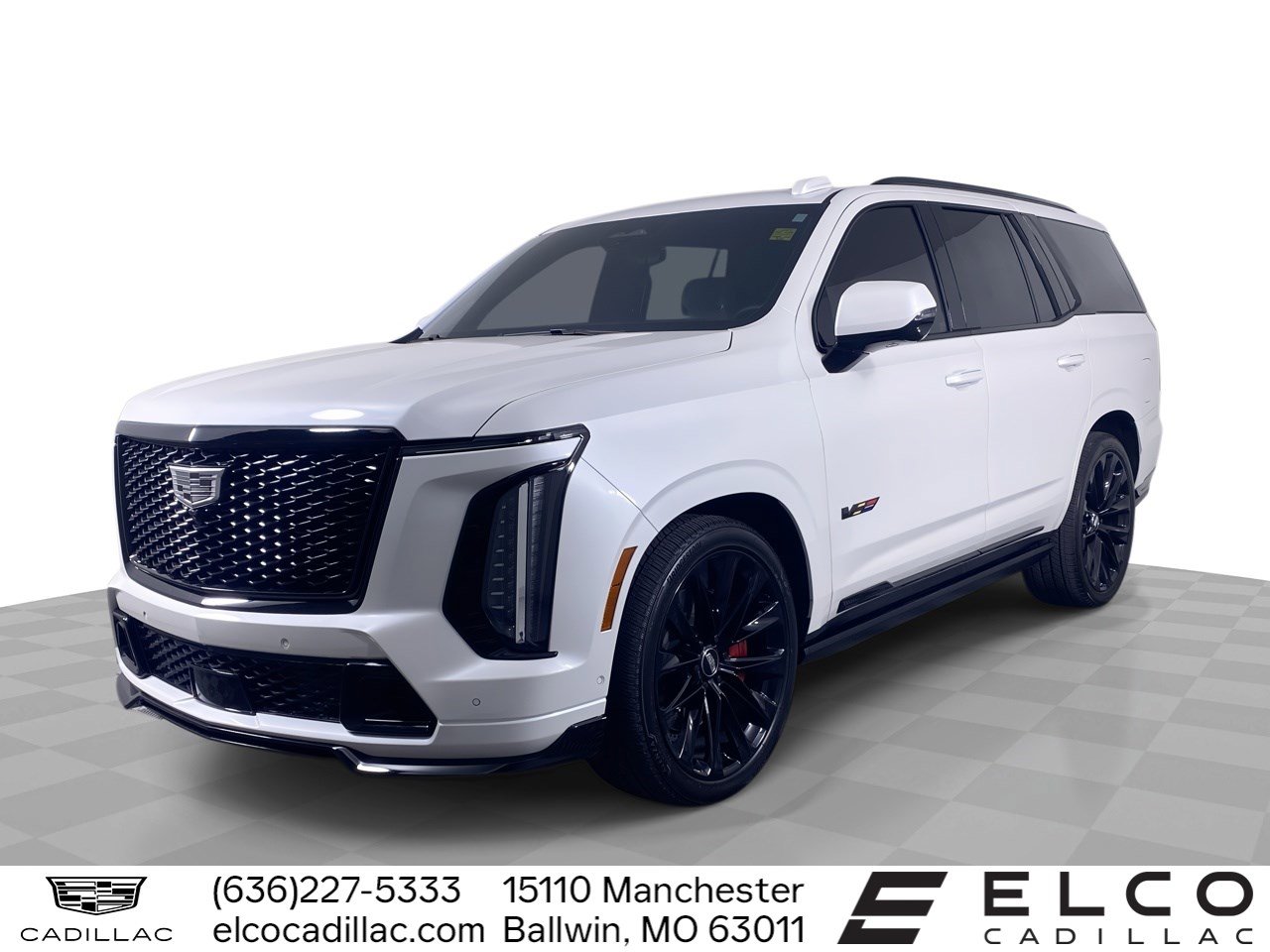 Certified 2025 Cadillac Escalade V w/ LPO, ONYX Package