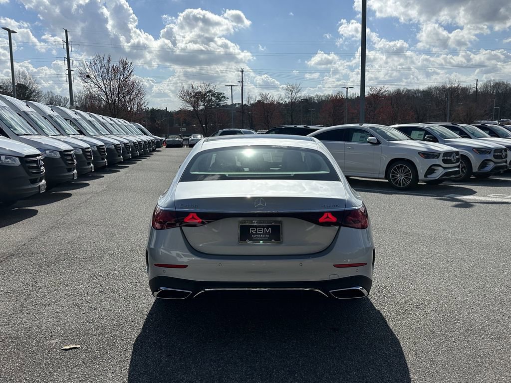 2026 Mercedes-Benz E 450 4MATIC Sedan