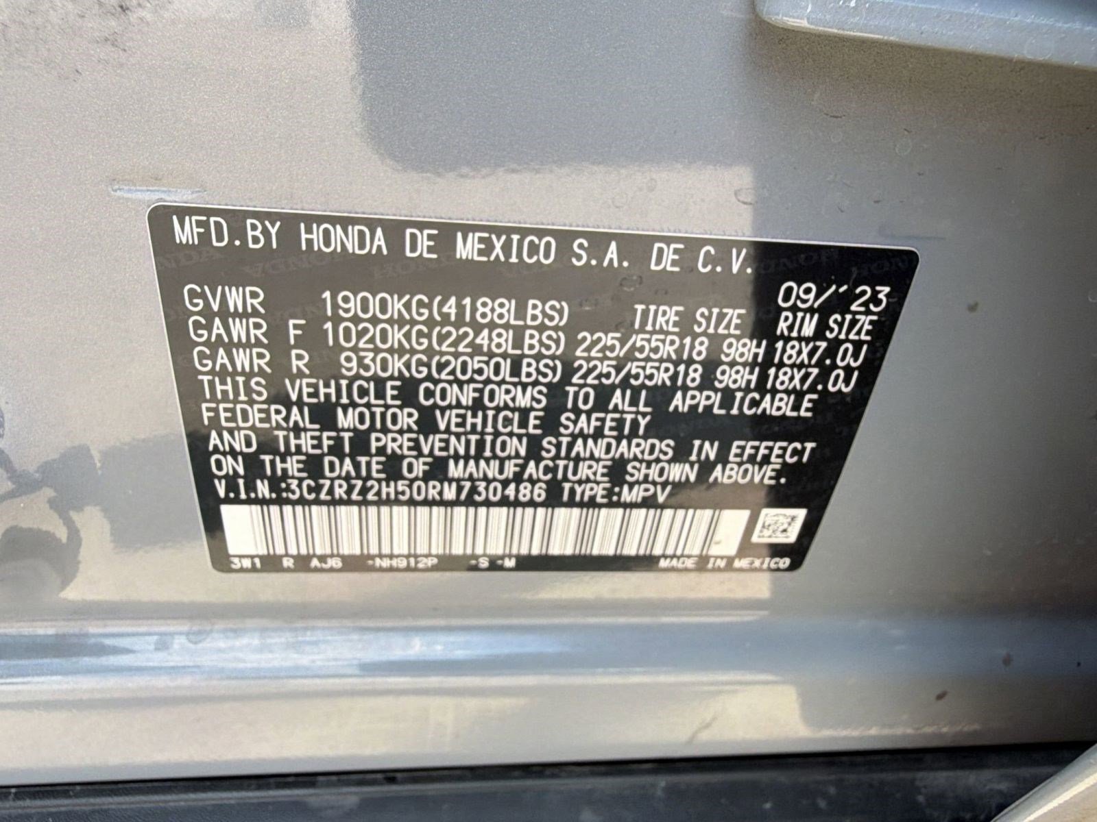 2024 Honda Hr-V Sport