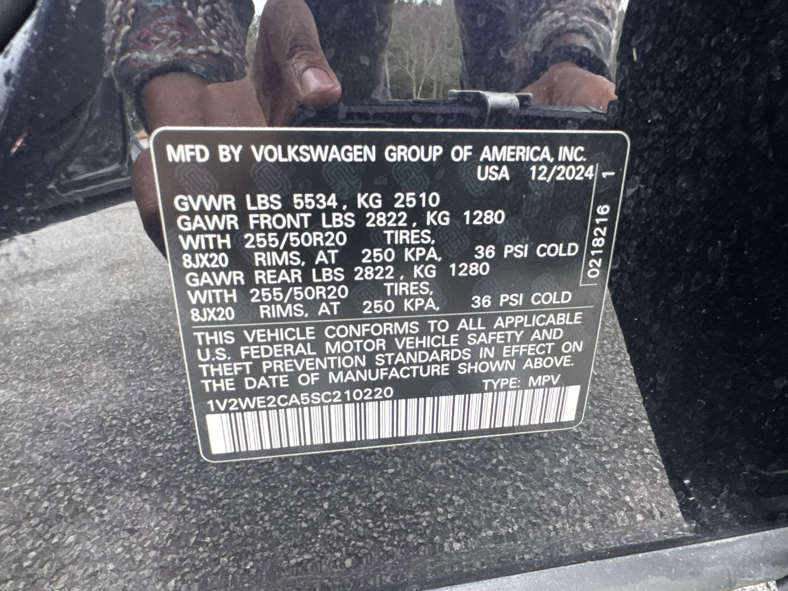 2025 Volkswagen Atlas Cross Sport SE