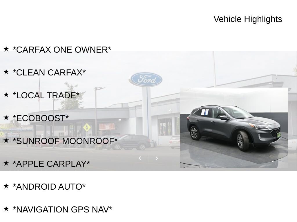 2022 Ford Escape SEL