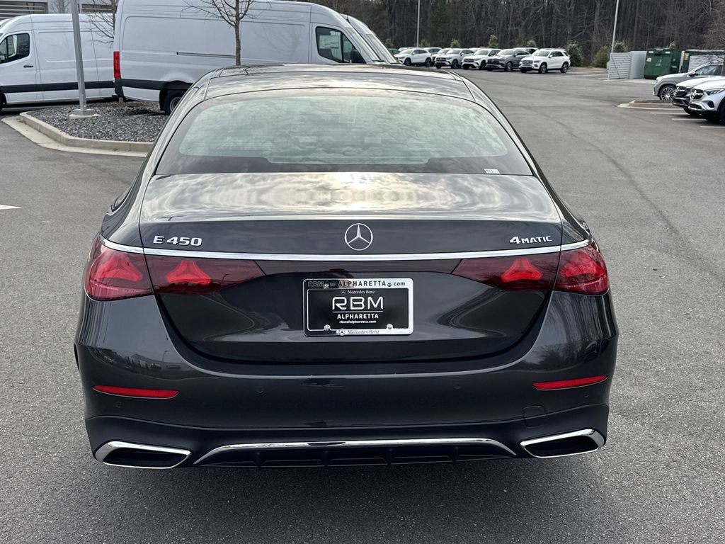 2026 Mercedes-Benz E 450 4MATIC Sedan