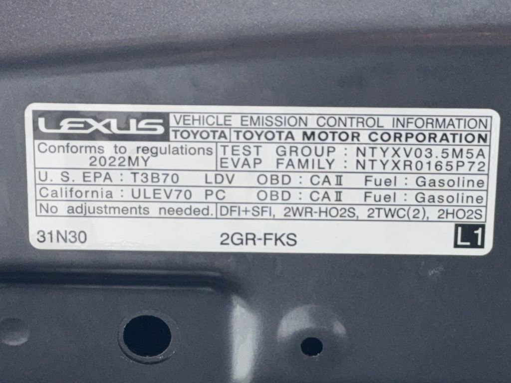 2022 Lexus IS 350 F Sport