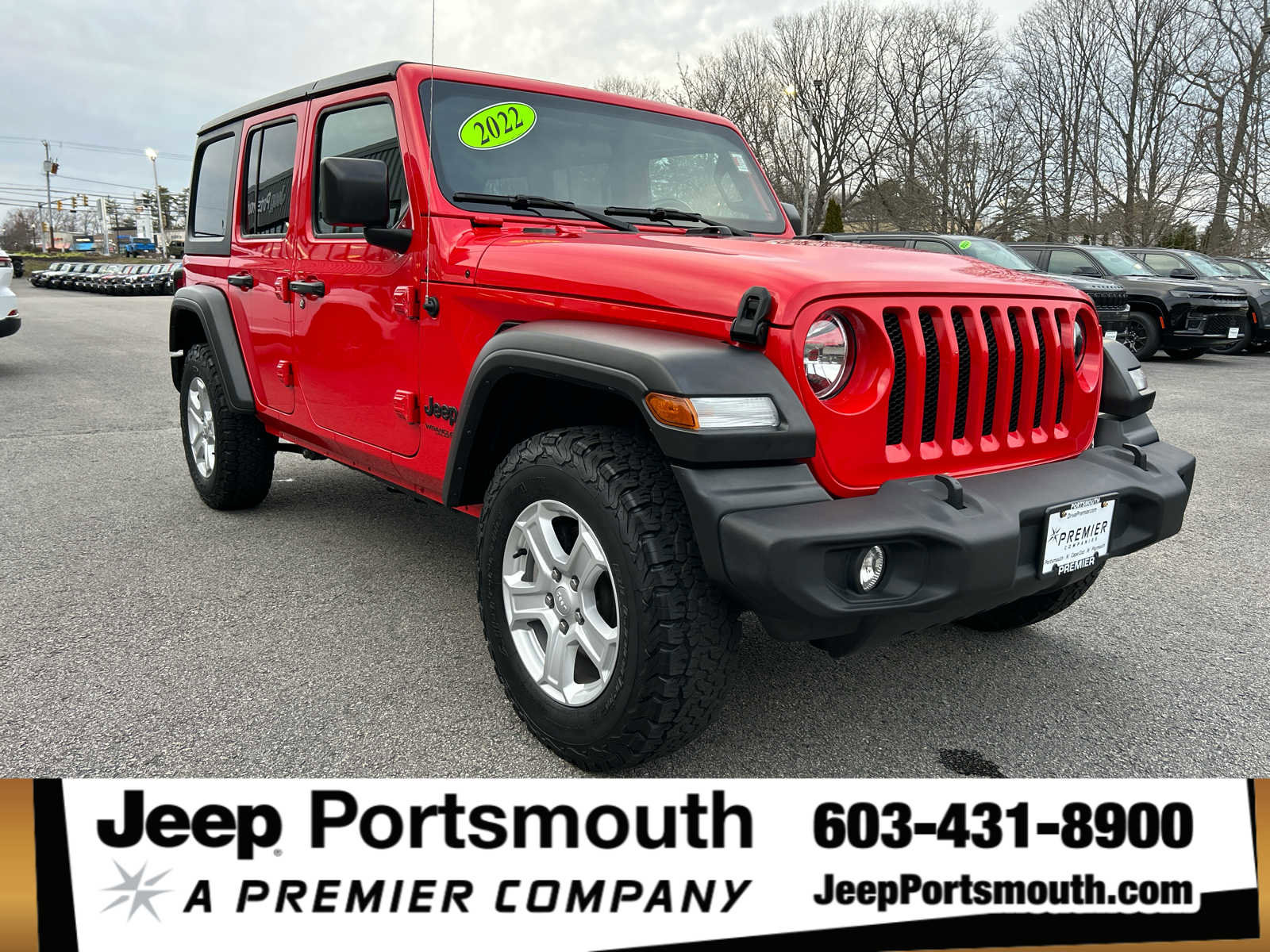 Used 2022 Jeep Wrangler Unlimited Sport
