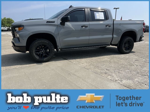 Used 2024 Chevrolet Silverado 1500 Custom Trail Boss w/ LPO, Dark Essentials Package