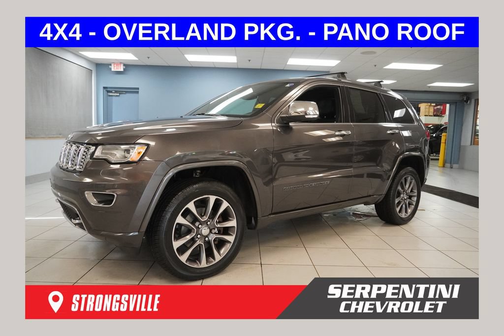 2018 Jeep Grand Cherokee Overland 4x4 for sale in Strongsville, OH