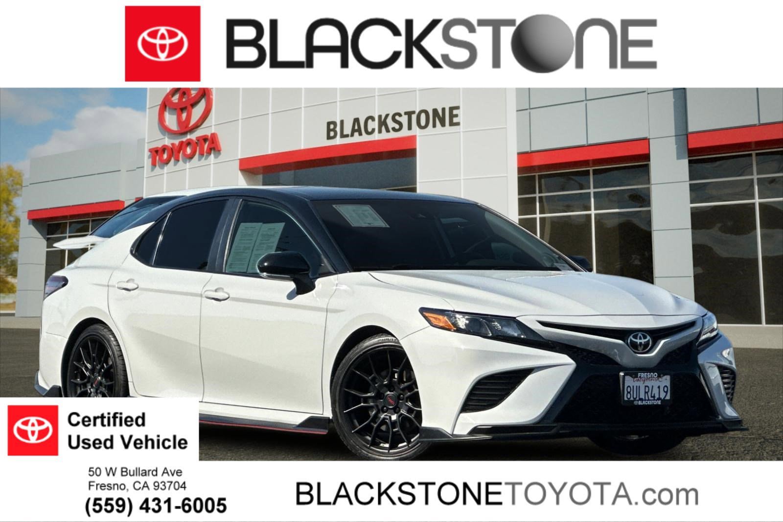 Certified 2021 Toyota Camry TRD w/ TRD Package w/JBL Audio