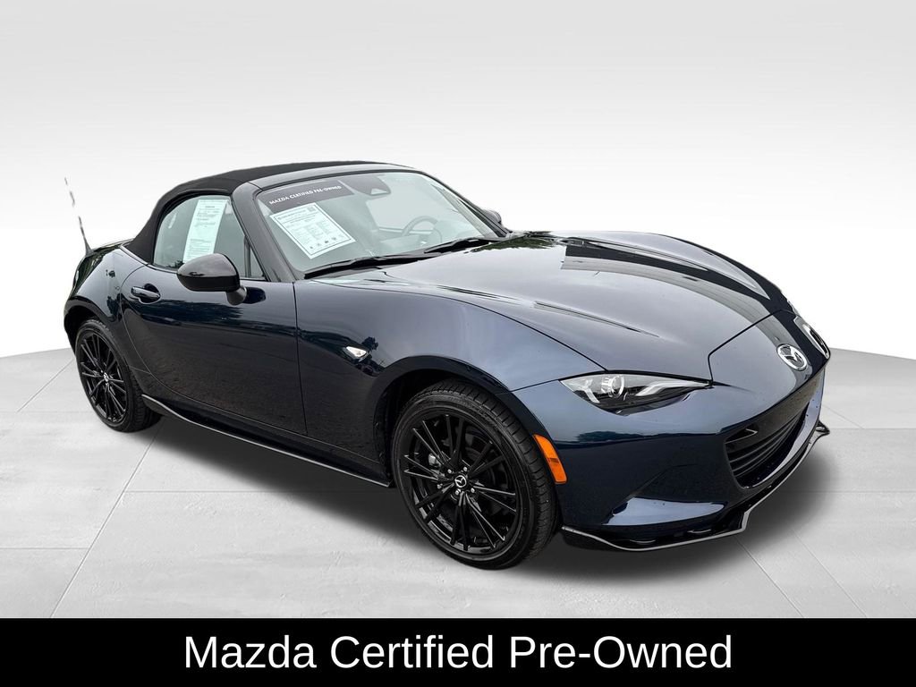 Certified 2025 MAZDA MX-5 Miata Club w/ Appearance Package