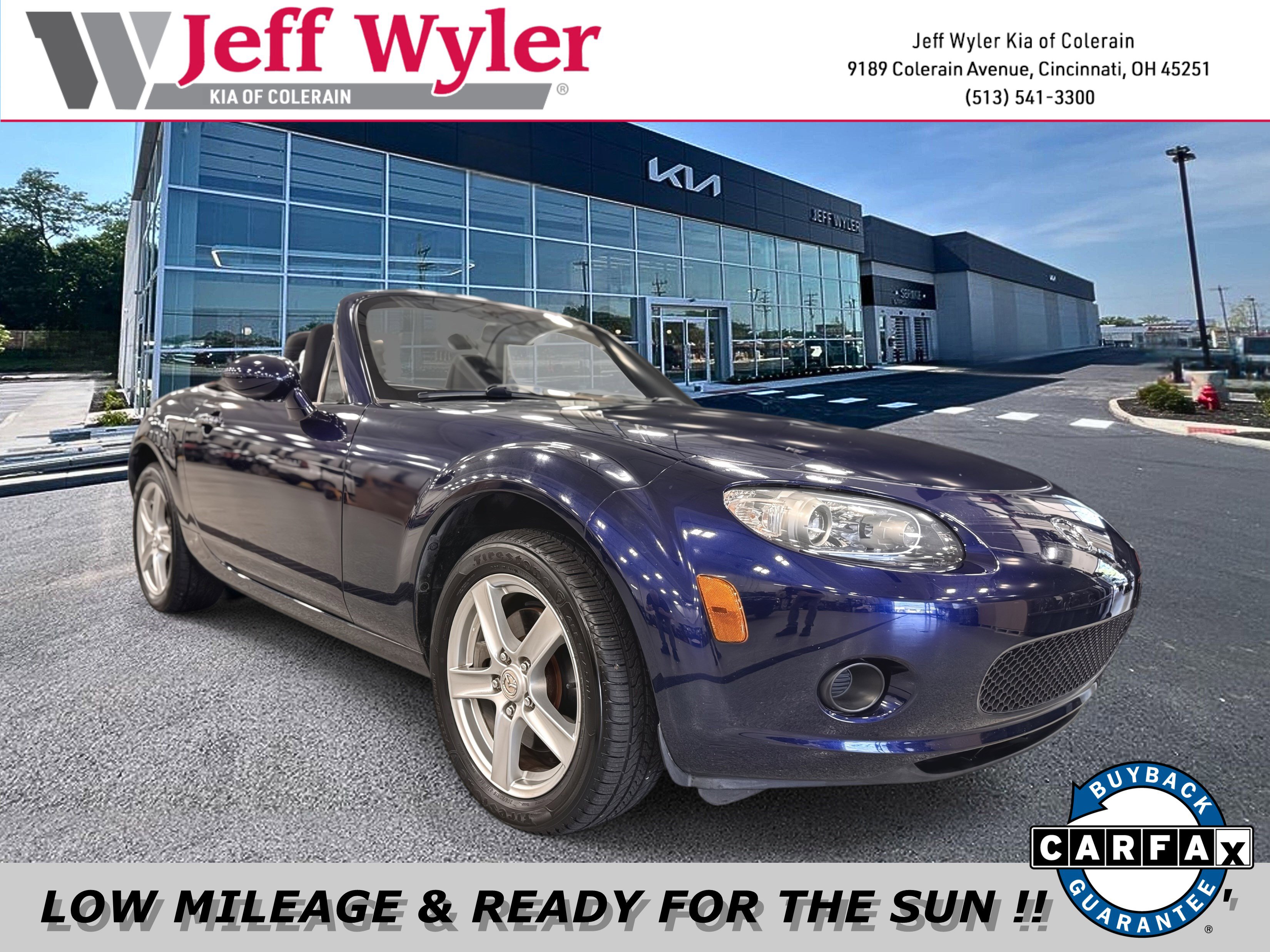 Used 2007 MAZDA MX-5 Miata Sport