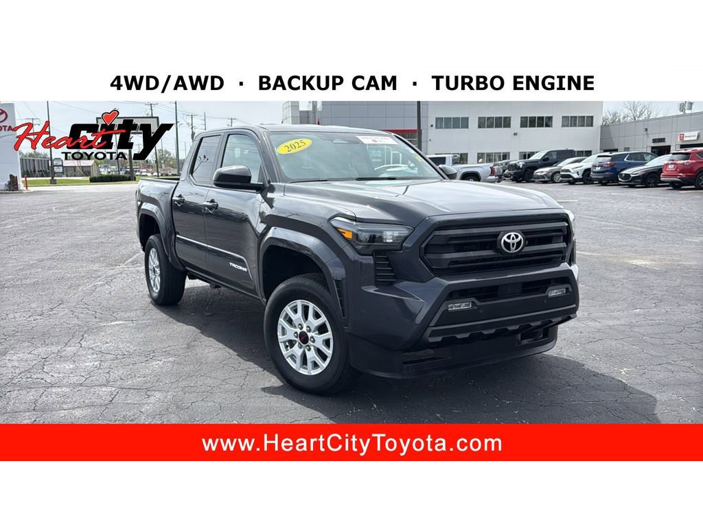 Certified 2025 Toyota Tacoma SR5 w/ SR5 Upgrade Package
