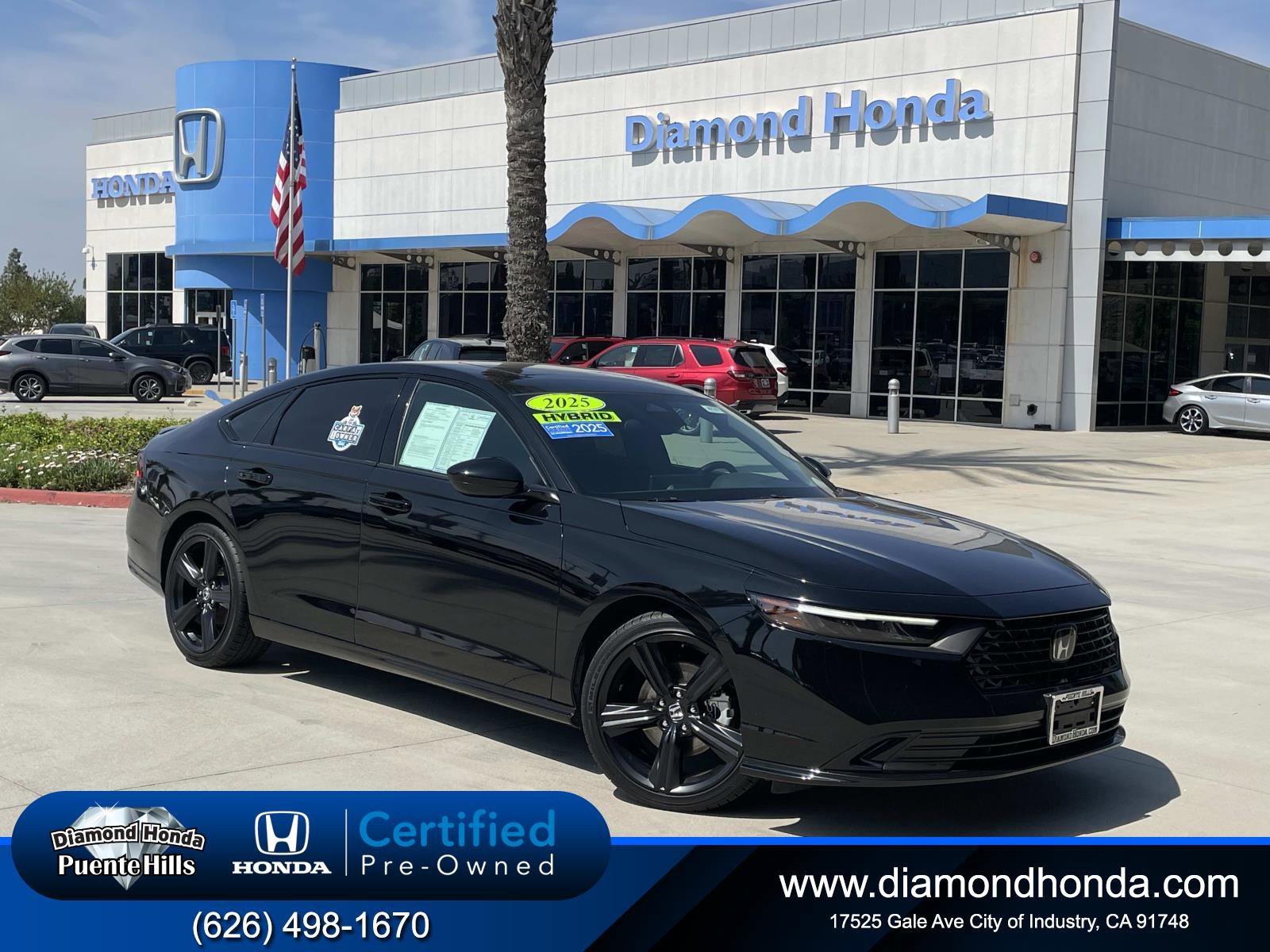 Certified 2025 Honda Accord Sport