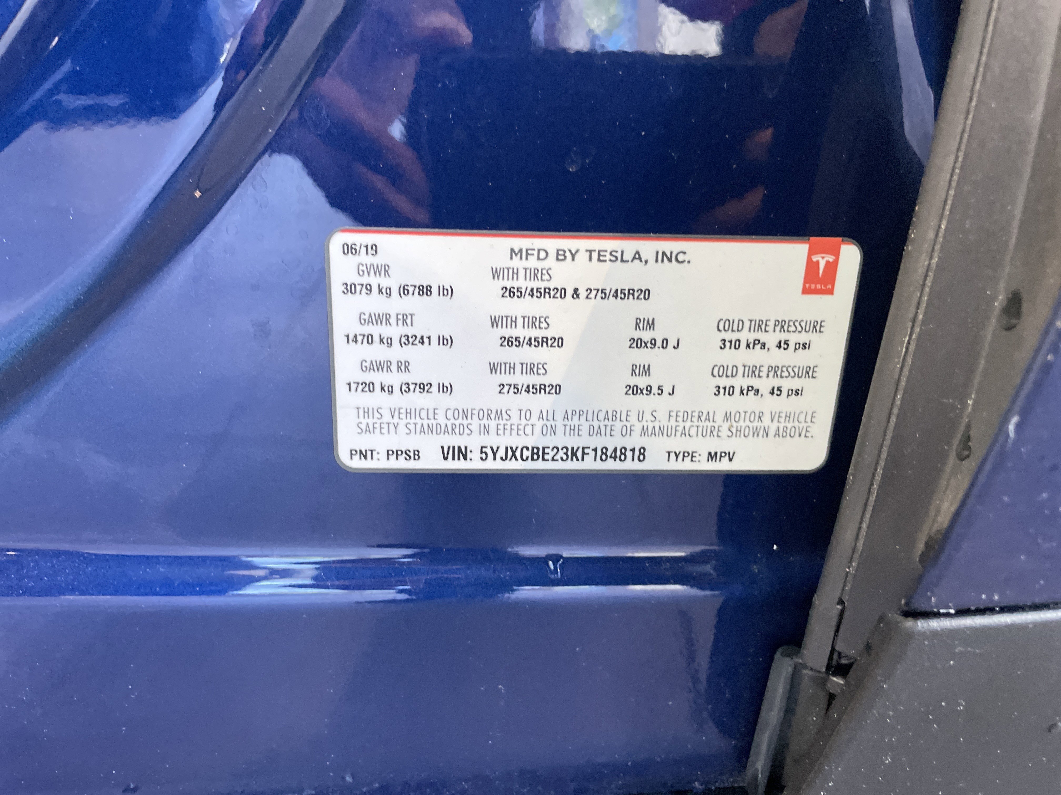 2019 Tesla Model X Long Range