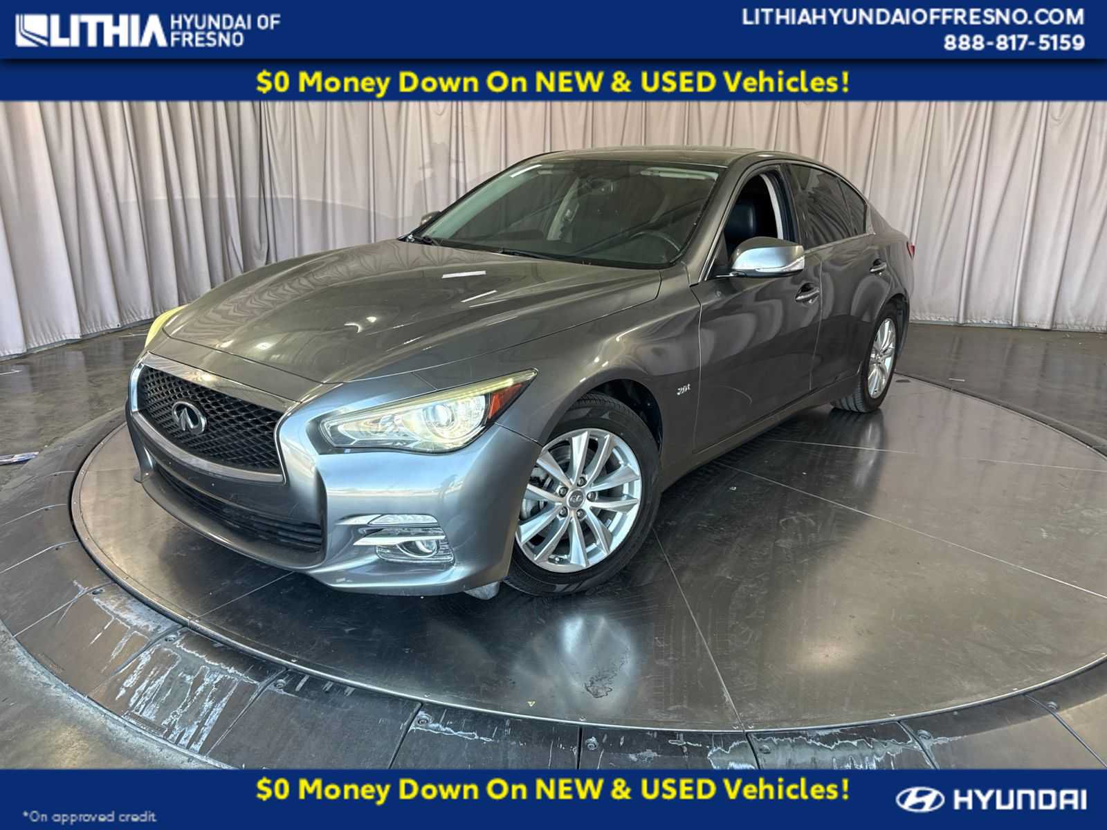 Used 2017 INFINITI Q50 2.0t w/ Moonroof Package