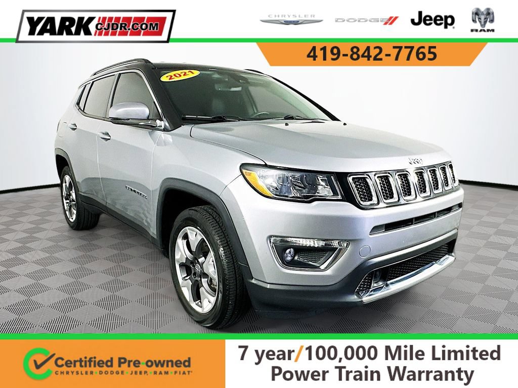 Certified 2021 Jeep Compass Limited