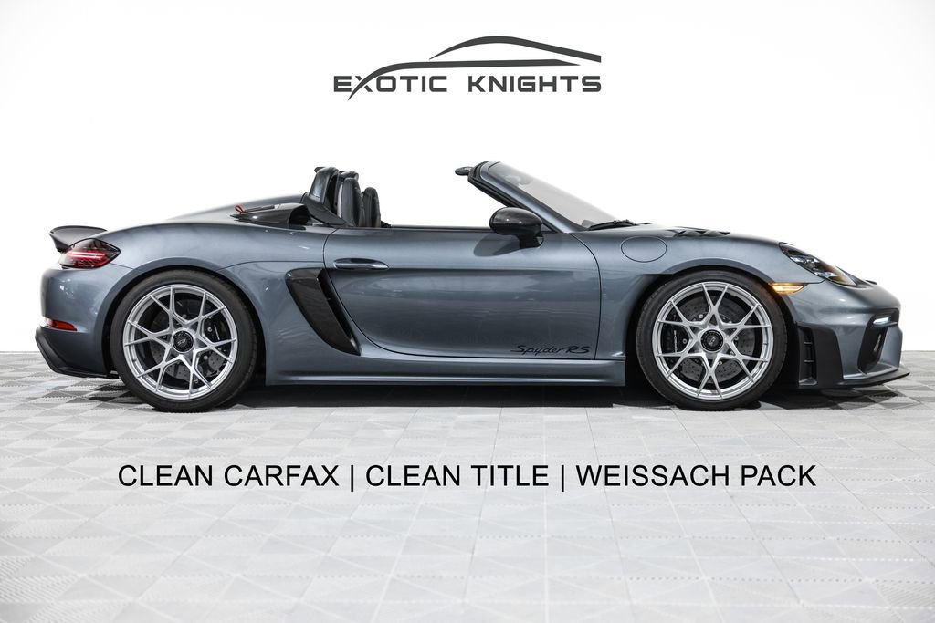 Used 2024 Porsche 718 Boxster Spyder RS