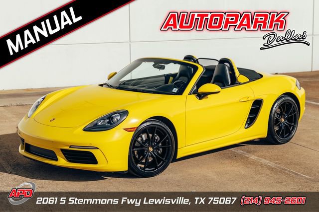 Used 2017 Porsche 718 Boxster